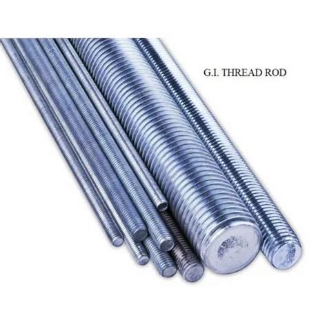 Polished Gi Threaded Rod For Construction At Rs Kg In Chennai Id