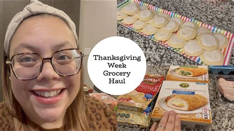 Thanksgiving Grocery Haul Walmart Delivery YouTube