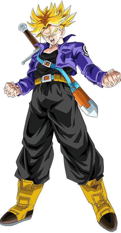 Future Trunks Ssj Render [dokkan Battle] By Maxiuchiha22 On Deviantart