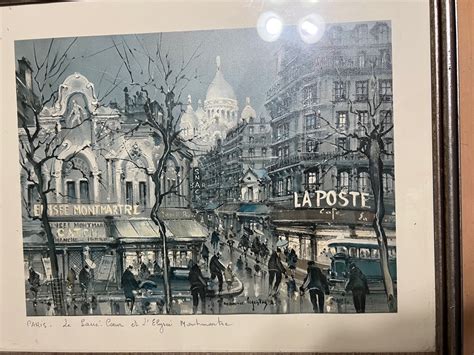 I Have Two Vintage Maurice Legendre Paris Prints PARIS LE LAURE COEUR