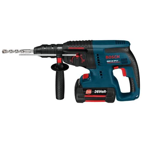 Bosch GBH 36 VF LI Cordless Combi Hammer Drill 2 X 2 6ah In Carry Case