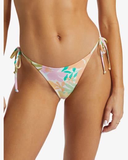 Sweet Aloha Maya Tie Side Bikini Bottoms For Women Billabong