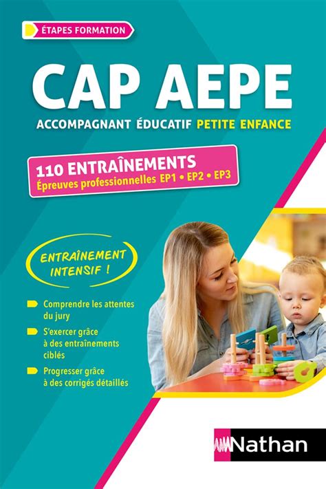 CAP Accompagnement éducatif petite enfance 110 entraînements Epreuves