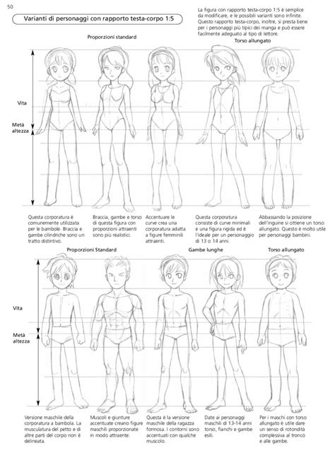 Proporzioni E Canoni Anatomici Drawing Lessons Tutorial Di Disegno