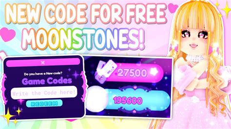 USE THIS CODES To GET YOUR ITEMS BACK NEW CODE FREE MOONSTONES