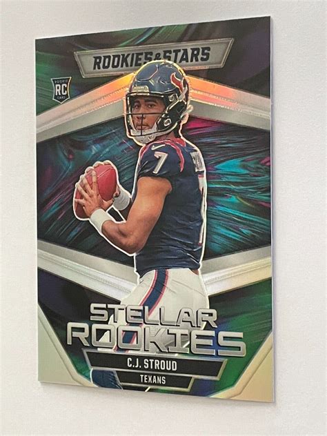 2023 Panini Rookies Stars Stellar Rookies C J Stroud SR 5 Silver