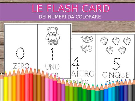 Tessere Numeri Da Colorare Mamma E Casalinga