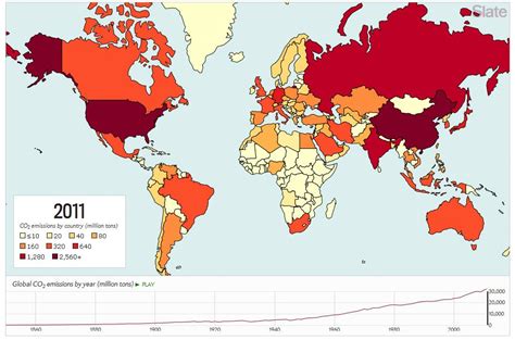 Air Pollution Map Of World - United States Map