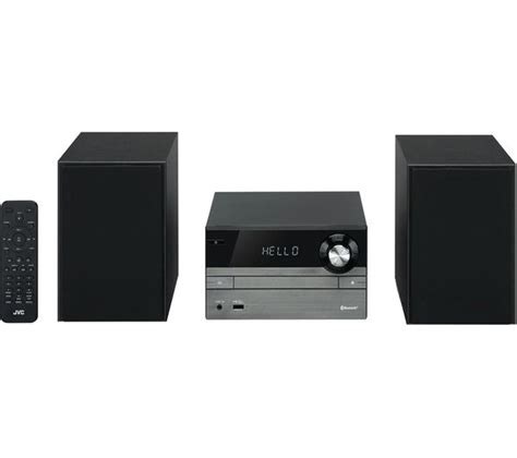 Jvc Ux D321b Wireless Micro Hi Fi System Gun Metal Currys Business