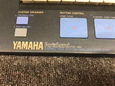 Yahoo Yamaha Portasound Pss