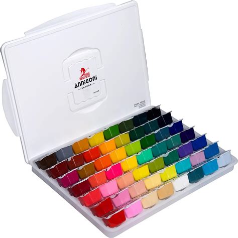 Gouache Paint Set 56 Colors X 30ml Unique Jelly Cup Design In A