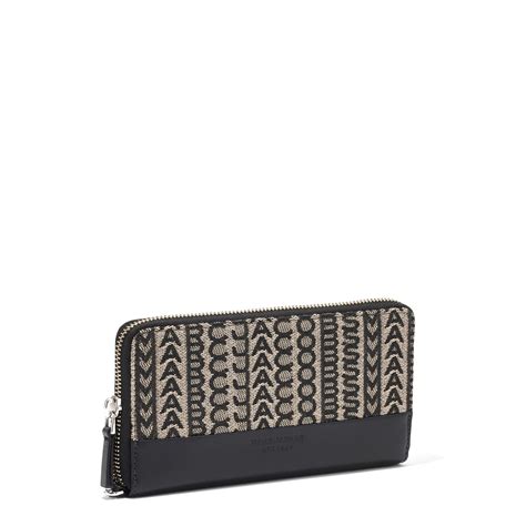 Marc Jacobs The Continental Wristlet Wallet Women Beige Multi