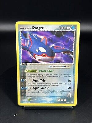 Team Aqua S Kyogre 3 95 LP EBay