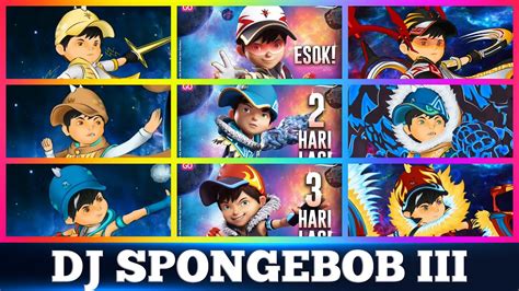 FULL FUSION BOBOIBOY TAHAP 1 2 3 DJ SPONGEBOB Monsta