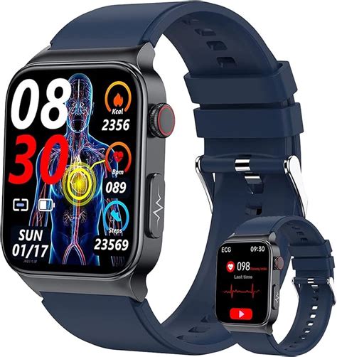 Smartwatch Glicemia Orologio Intelligente Glucometro ECG PPG HRV Con