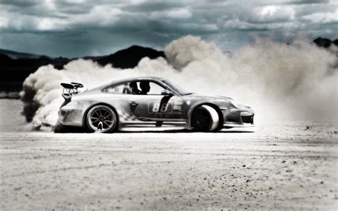 Gray Rally car, Porsche, dust, desert, Porsche 911 HD wallpaper ...