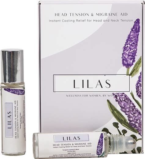 LILAS Migraine Headache And Neck Tension Relief Stick Headache