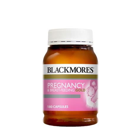 Blackmores Pregnancy Breast Feeding Gold 60 Capsules Chapman Wood