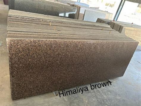 Mm Himalaya Brown Granite Slab For Flooring At Rs Sq Ft In