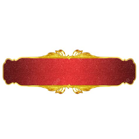 Title Frame Label Luxury Banner Ribbon Label Banner Luxury Ribbon