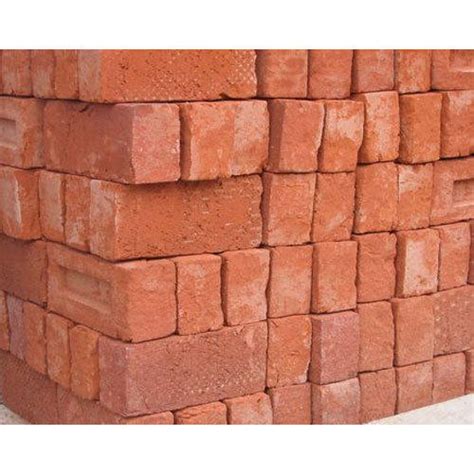 Rectangular Shape Hard And Strong Bricks Clay Rectangular Red Bricks