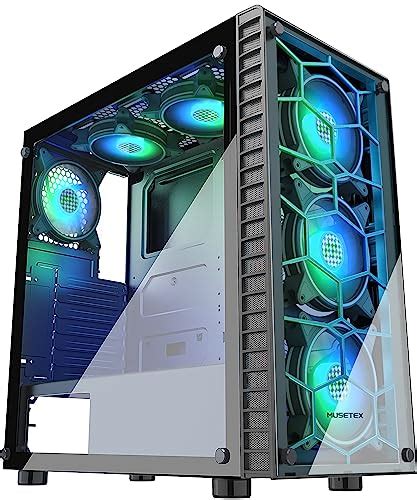 Musetex Atx Pc Case Pwm Argb Fans Pre Installed On Galleon Philippines