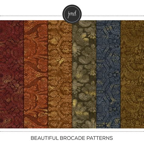 Beautiful Brocade Patterns | Digital Art