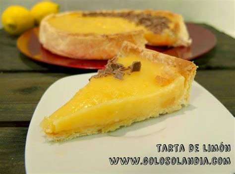 Tarta De Limón Golosolandia Recetas Y Vídeos De Postres Y Tartas