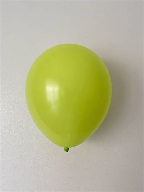 Lime Latex Balloon Lime Green 10 Inch Balloons Lime Balloons Etsy UK