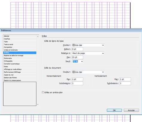 Grille De Mise En Page Zoning Et Gabarit Avec Adobe Indesign