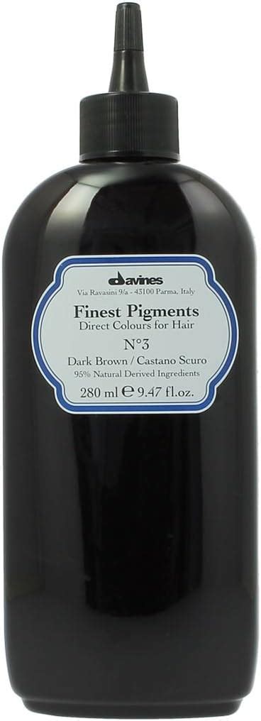 Davines Finest Pigments No3 Dark Brown 280ml Amazon Co Uk Beauty