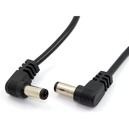 Gintooyun Right Angle Dc To Dc Male Power Cable Awg Dc Mm X Mm