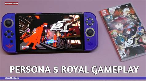 Persona 5 Royal Switch Gameplay YouTube