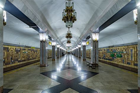 The Tashkent Metro – 29 Surprising Underground Art Galleries – FUJILOVE