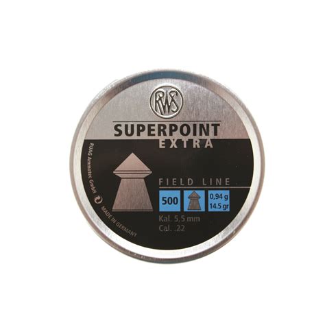 RWS Superpoint Extra 22 Pellets X500 Carl Russell And Co