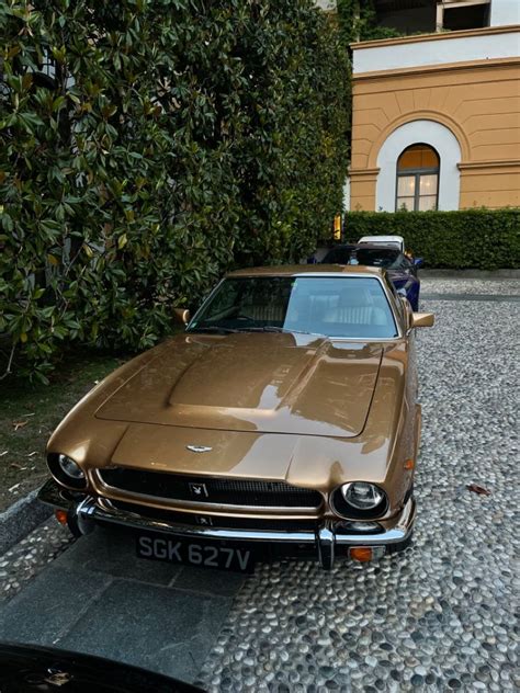 Aston Martin Vantage At Villa DEste Lake Como