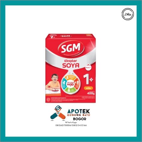 Jual SGM EKSPLOR SOYA 1 PLUS PROGRESS MAXX MADU 400 GR SUSU 1 3 TAHUN