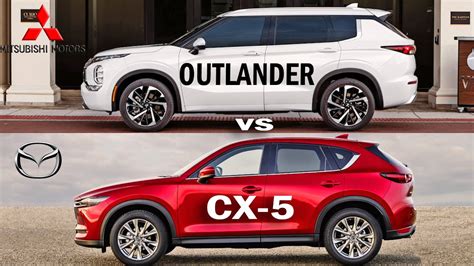 New Mitsubishi Outlander Vs Mazda Cx Outlander Vs Cx Design