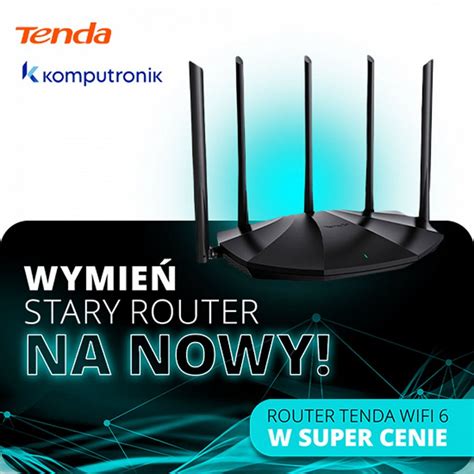 Tenda TX2 Pro dwuzakresowy gigabitowy router Wi Fi 6 do użytku