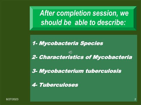 Solution Mycobacterium Tuberculosis Studypool