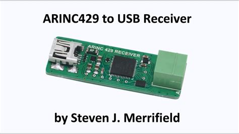 Arinc 429 To Usb Receiver Youtube