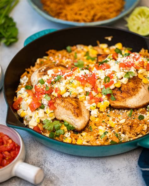 Street Corn Chicken Skillet Authentic Royal