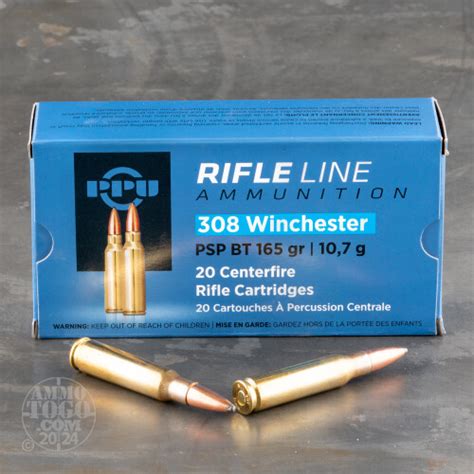 308 Winchester 7 62X51 Ammunition For Sale Prvi Partizan 165 Grain