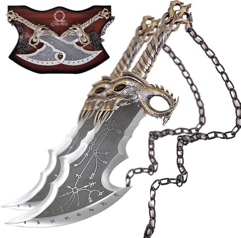 God Of War Kratos Blades Of Chaos Real Full Metal 21inch Stainless