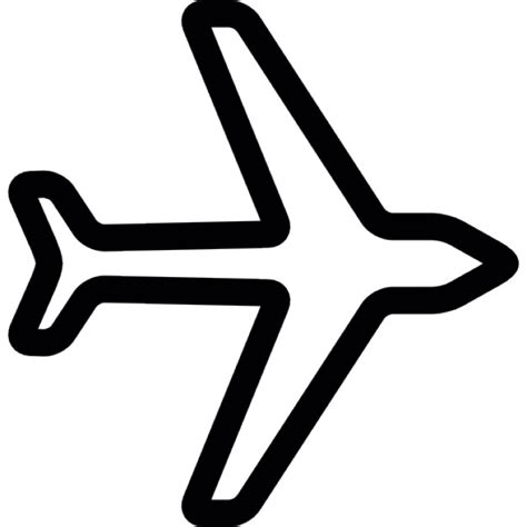 Free Airplane Outline Png Download Free Airplane Outline Png Png