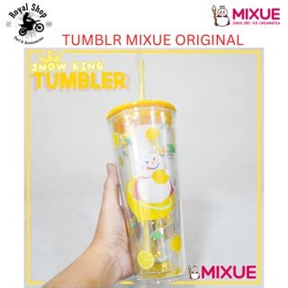 Jual Tumblr Botol Minum MIXUE Warna Tumbler Tempat Minum Limited