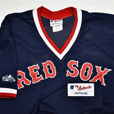 Boston Red Sox Authentic Majestic Batting Practice Jersey | Doctor Funk's Gallery: Classic ...