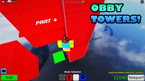 How To Make Cool Obby Towers In Obby Creator Part 4 Final Roblox