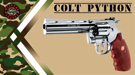 Colt Python Revolver Sound Gun Shooting Sound Effect Youtube