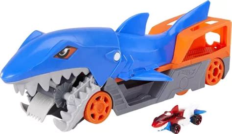 Hot Wheels City Remolque Tiburón Juguete Niños Carro Niñera Cuotas sin interés